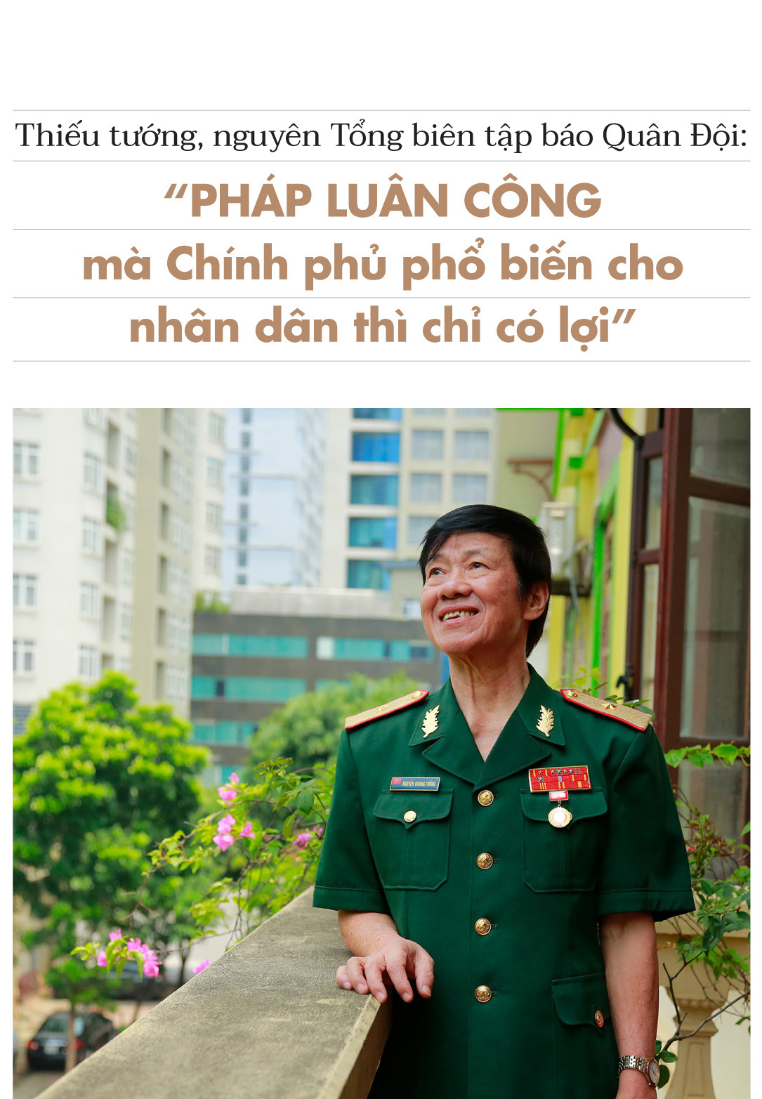 thieu tuong nguyen quang thong noi ve phap luan cong